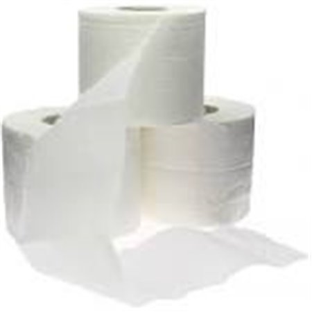 Papel Higiénico Doméstico de Folha Dupla - 96 rolos com 35 metros