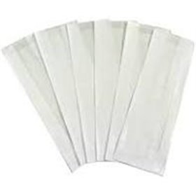 Saquetas de Papel Kraft para Talheres - Branca (SB02) 8x4x28 - 2000 unidades