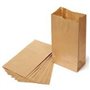 Saquetas de Papel Kraft Castanhas (SC06) 14x6x34 - 1000 unidades
