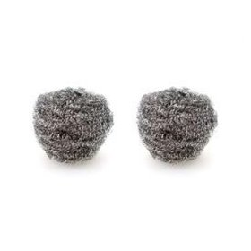 Esfregão em Bola de Inox de 60gr - 2 unidades