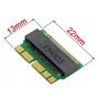 Adaptador SSD M.2 para Portatil Apple MacBook Air Pro A1465 A1466 A1502 A1398 2013-2015