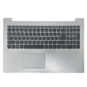 Carcaça Superior com Teclado para Portatil Lenovo IdeaPad 320-15Iap 320-15Ikb 320-15Is Prata
