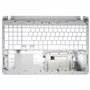 Carcaça Superior Teclado para Portatil Sony Vaio SVF152 Série SVF152C29M Branco Intro Pequeno
