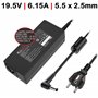 Carregador para Portatil Sony/MSI 19.5V 6.15A 120W
