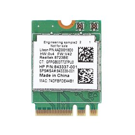 CartãoWiFi 802.11B/G/N + Bluetooth 4.0 para Portáteis Dell Acer Asus Toshiba Rtl8723Be