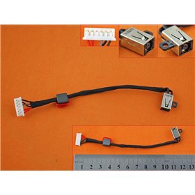 Conector DC Jack com Cabo para Portatil Dell Inspiron 15 5000 5555 5558