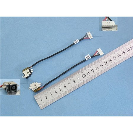 Conector DC Jack com Cabo para Portatil HP Pavilion DV6-6000, DV7-6000