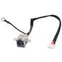 Conector Jack LG R51 LG R510 Pj322 com Cabo