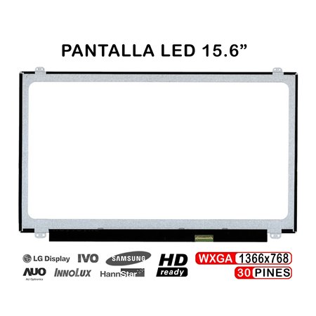 Ecrã 15.6" Hd LED Slim N156Bge-E41 Edp de 30 Pines com Brackets