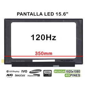 Ecrã LED de 15.6" para Portatil Lenovo IdeaPad Gaming 3I 15Imh05 Nv156Fhm-Nx1 120Hz