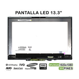 Ecrã com Tátil e Estrutura de 13.3" para Portatil Lenovo Yoga 720-13Ikb FHD M133Nwf4 R0