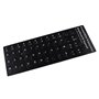 Etiqueta para Transformar-Se em Teclado em Idioma Francés Preto