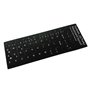 Etiqueta para Transformar-Se em Teclado em Idioma Turco Preto