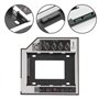Médio Carcaça Caddy Cd DVd para Disco Duro 2.5 2Nd SATA 9.5mm Universal