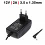 Carregador para Portátil MEdion Akoya 12V 2A 24W 3.5X1.35mm Pared