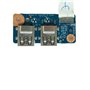 Placa USB com Flex para Portatil HP Pavilion 250 G3 255 G3 15-G 15-R