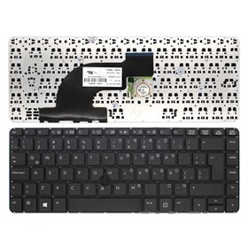 Teclado para Portatil HP ProBook 640 G1 645 G1 Preto com Estrutura