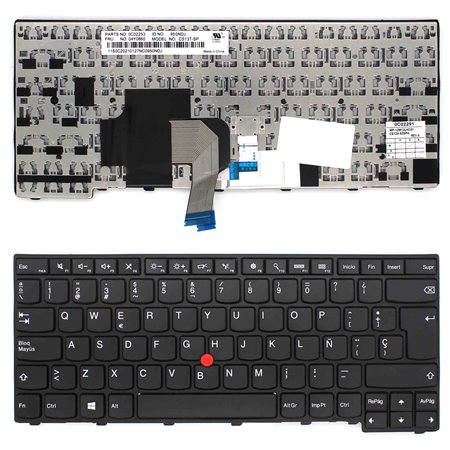 Teclado para Portatil Lenovo ThinkPad T431S T440 T440P T440S L440 0C02263