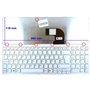 Teclado Branco para Portátil Sony Vaio SVE15 SVE17 Series