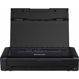 Impressora portátil a jato de tinta colorida Epson wf - 110w força de trabalho a4 - 14ppm - usb - wi-fi - wi-fi direto - adaptad