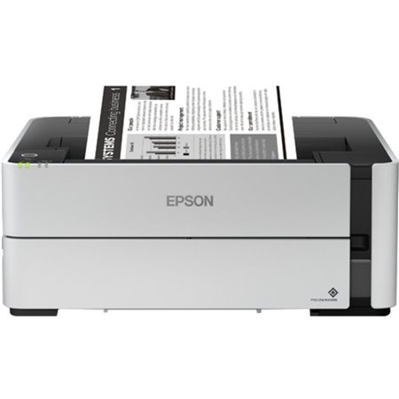 Impressora de injeção monocromática Epson Ecotank ET - M1170 A4 - 20ppm - USB - Rede - Wi-Fi - Wi-Fi Direct - Duplex - Bandeja p