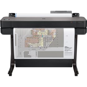 Plotter hp designjet t630 a0 36 polegadas - 2400dpi - usb - rede - wi-fi - wi-fi - direto - pedestal - cortador horizontal autom