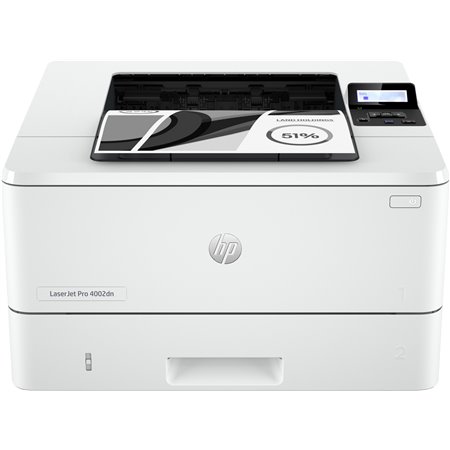 Impressora a laser monocromática HP laserjet pro 4002dn a4 - 40ppm - vermelho - duplex