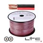 Cabo Coluna 2X2.50Mm Preto/Vermelho 100M Ltc