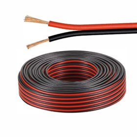 Cabo Coluna 2X1.00Mm Preto/Vermelho