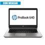 Portátil Recondicionado HP ProBook 640 G1 - Intel i5-4200M, 16GB, 256GB SSD, Win 10 Pro