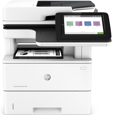Multifuncional hp laser monocromático laserjet enterprise m528dn a4 - 52ppm - 1,25gb - usb - rede - duplex todas as funções - ad