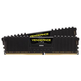 Memória ram ddr4 16gb kit 2x8 corsair vengeance - pc4 - 25600 - 3200mhz - c16 preto