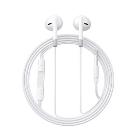 Auscultadores C/ Fios Stereo Jack 3.5 4p Branco Joyroom