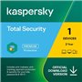 Kaspersky Total Security 2022 – 1 Utilizador / 2 Anos - ESD