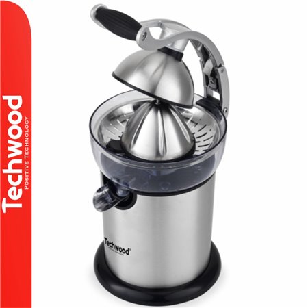 Espremedor Elétrico de Citrinos 130W INOX TECHWOOD