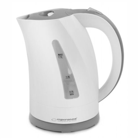Fervedor de Água Elétrico Branco 2200W 1.7L