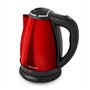 Fervedor De Água Elétrico Inox Polido Vermelho 1800W 1.8L