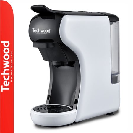 Máquina Café 1450W Cápsulas Nespresso/Dolce Gusto TECHWOOD