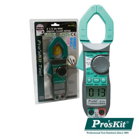 PINÇA AMPERIMÉTRICA DIGITAL AC 400V PROSKIT