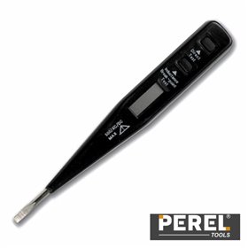 DETETOR TENSÃO AC/DC 12-220V C/ INDICADOR LCD PEREL