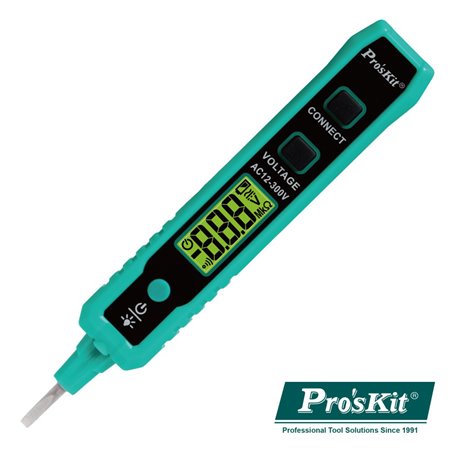 Detetor de Voltagem Inteligente AC/DC C/LCD PROSKIT