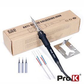 Ferro de Soldar 30W C/ Acessórios PROK