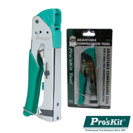 ALICATE DE CRAVAR FICHAS COMPRESSÃO PROSKIT