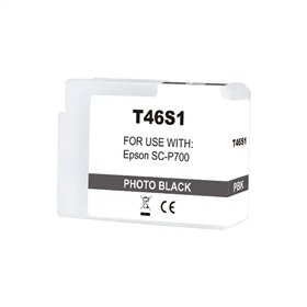 Epson T46S1 Tinteiro Preto - Compatível