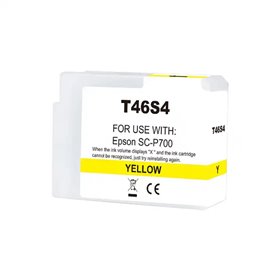 Epson T46S4 Tinteiro Amarelo - Compatível