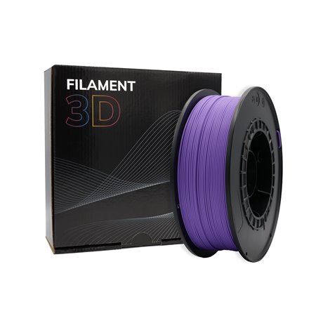 Filamento 3D PLA Púrpura - Compatível