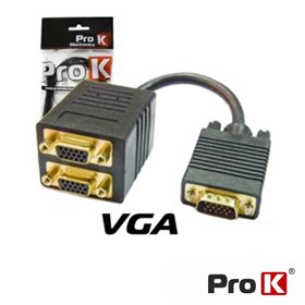 CABO PROFISSIONAL VGA M/F/F DOURADO PROK