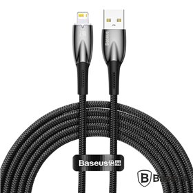 Cabo USB-A Macho P/ Lightning  Macho 2m Glimmer BASEUS