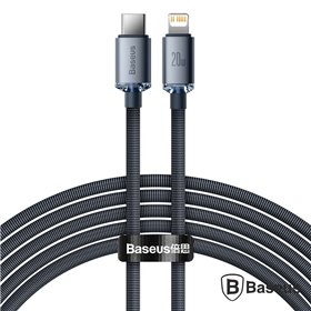 Cabo USB-C Macho P/ Lightning Macho 2m Crystal Shine BASEUS