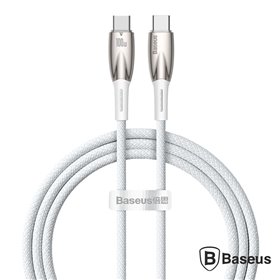 Cabo USB-C Macho P/ USB-C Macho 100W 1m Glimmer BASEUS